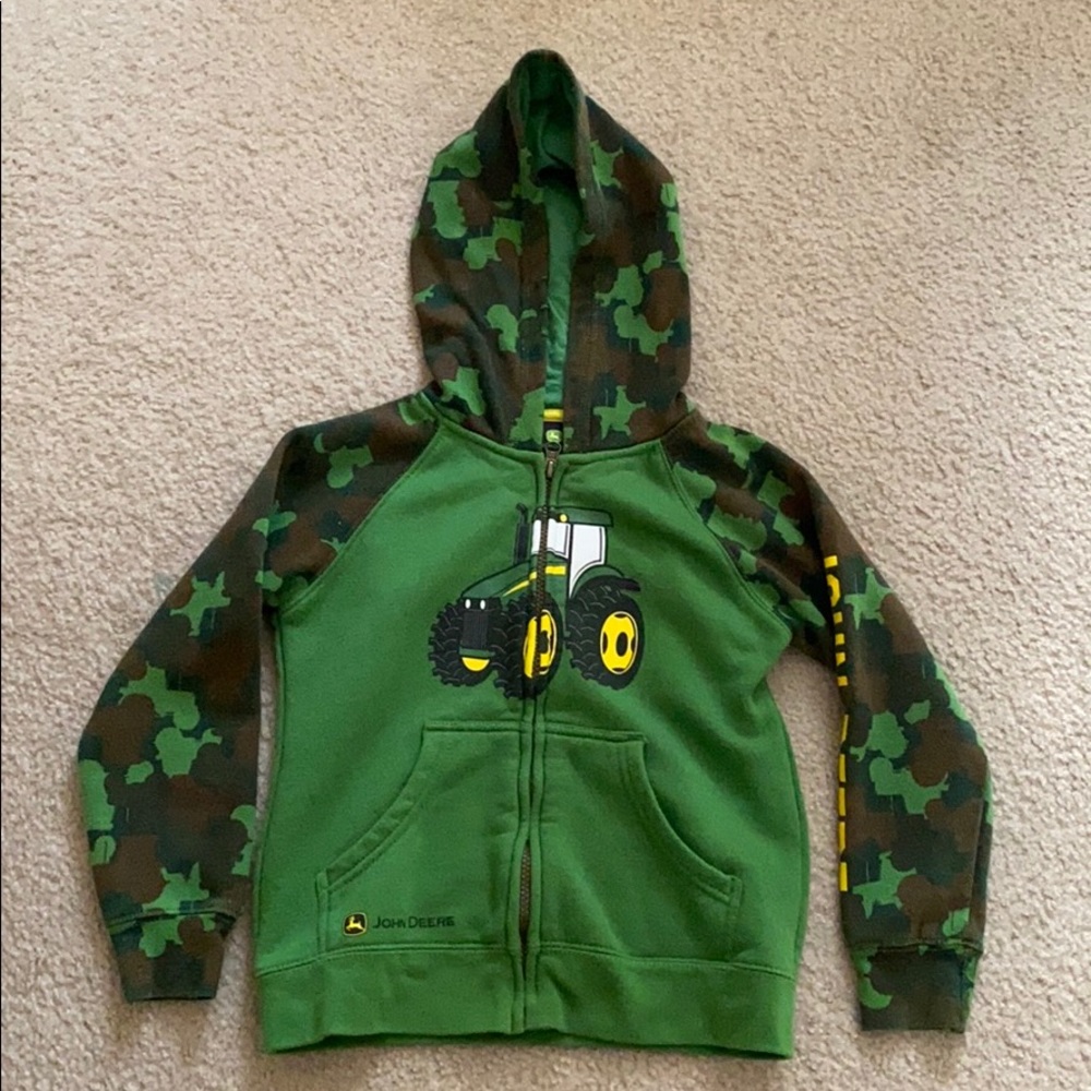 Boys John Deere Zippier Jacket